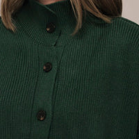 Keesha High Neck Cardigan