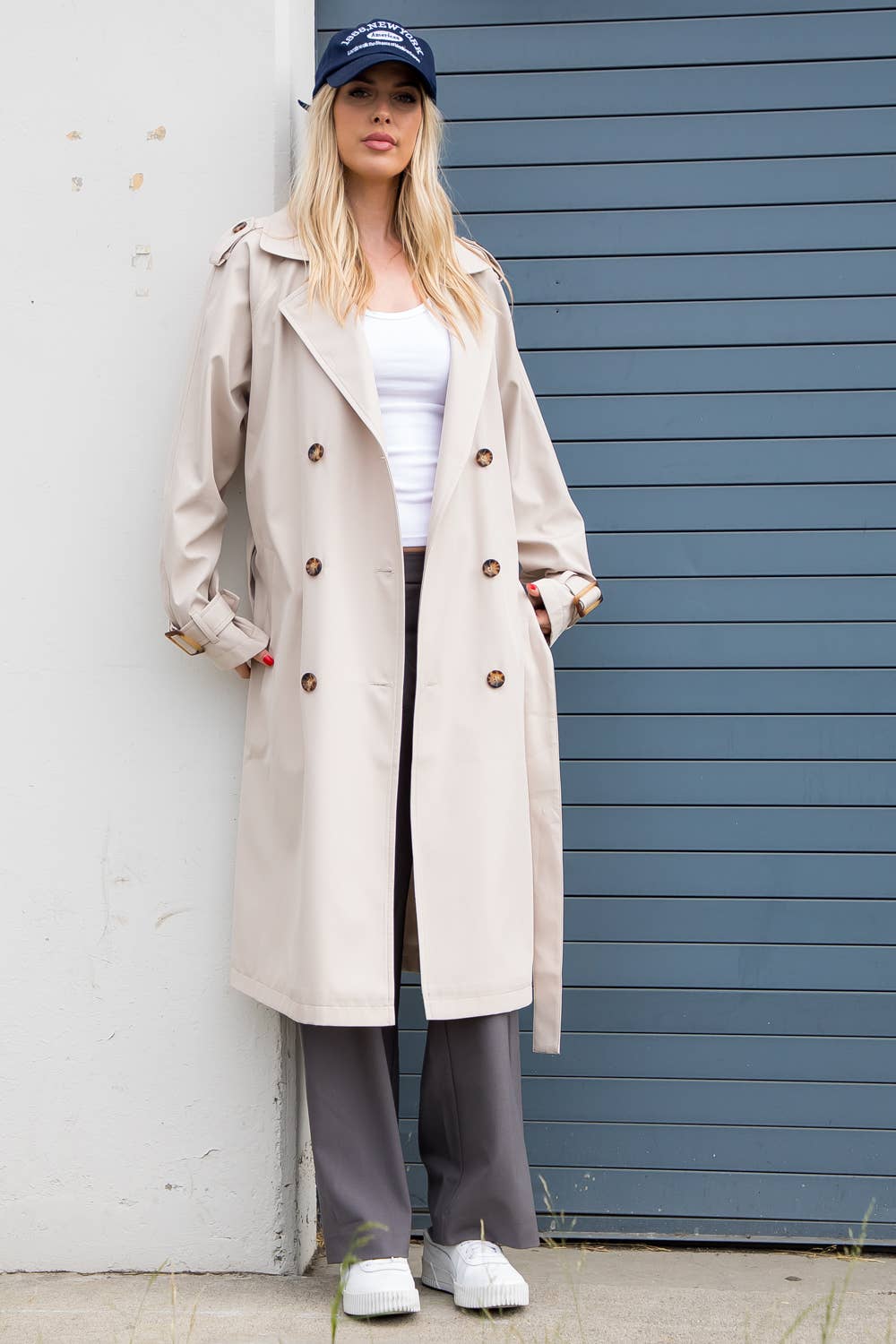 Davie Trench Coat – The Clothesline Boutique