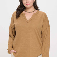 Paris V-Neck Knit (+)