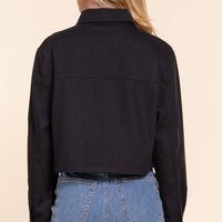 Shyla Cotton Twill Shacket