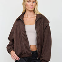 Thea Boxy Bomber Jacket