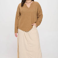 Paris V-Neck Knit (+)
