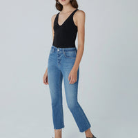 Marlow High-Rise Cropped Demi-Flare
