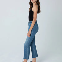 Marlow High-Rise Cropped Demi-Flare