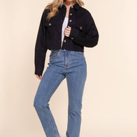Shyla Cotton Twill Shacket