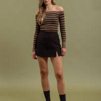 Casey Cold Shoulder Long Sleeve