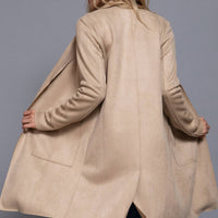 Haze Faux Suede Jacket (+)