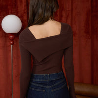 Aurora Fold Over Sweater