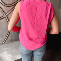 Devan Knotted Shoulder Tank