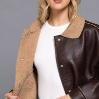 Bolter Faux Leather Jacket