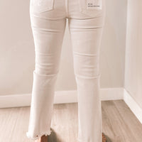 Shy Girl High Rise Crop Flare