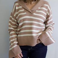 Saylor Striped Sweater