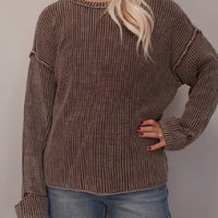 Indie Folded Cuff Sweater