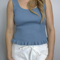 Greta Lettuce Hem Tank