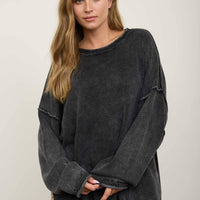 Andi Washed Crew Neck