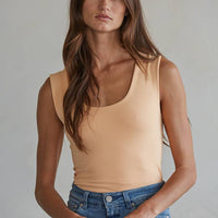 Halo Double Layered Seamless Top