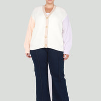 Drop Shoulder Cardigan (+)
