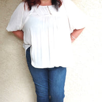 High Rise Skinny Crop (+)