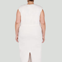 Tie Waist Knit Dress (+)