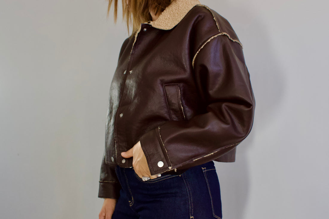 Bolter Faux Leather Jacket