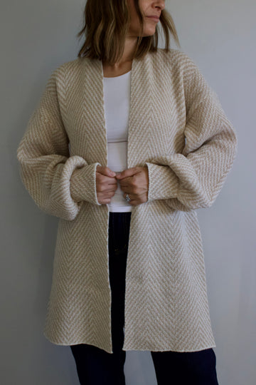 Chase Herringbone Cardigan