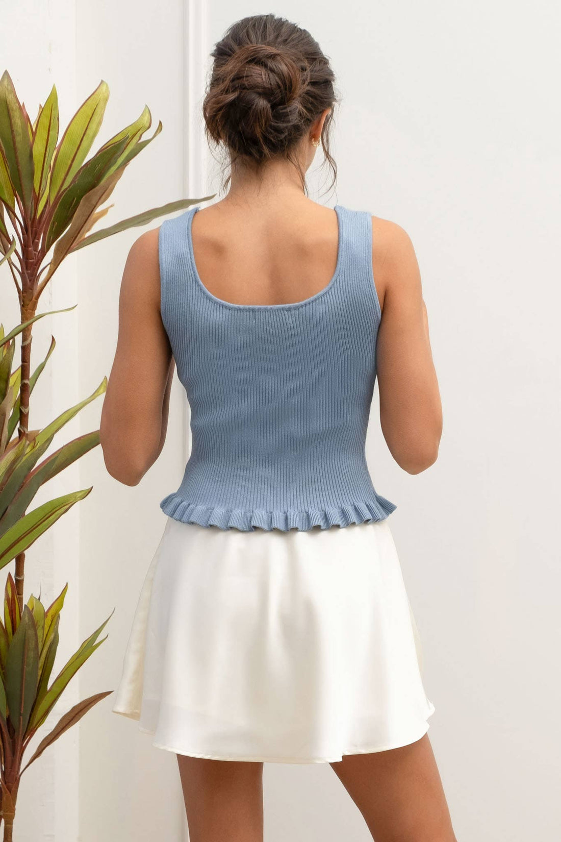 Greta Lettuce Hem Tank