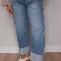 Joni Cuffed Barrel Jeans