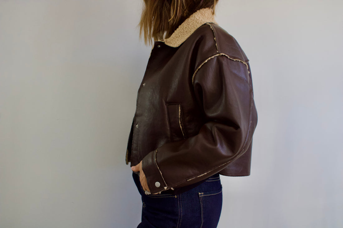 Bolter Faux Leather Jacket