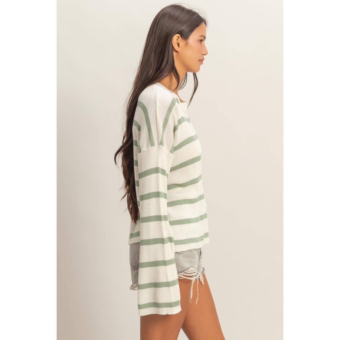 Camden Wide-Sleeve Sweater