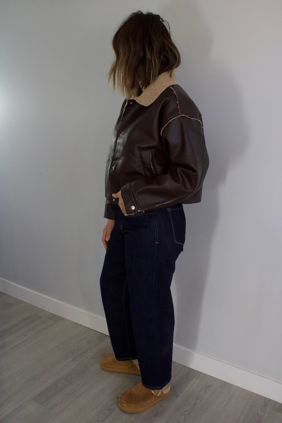 Bolter Faux Leather Jacket