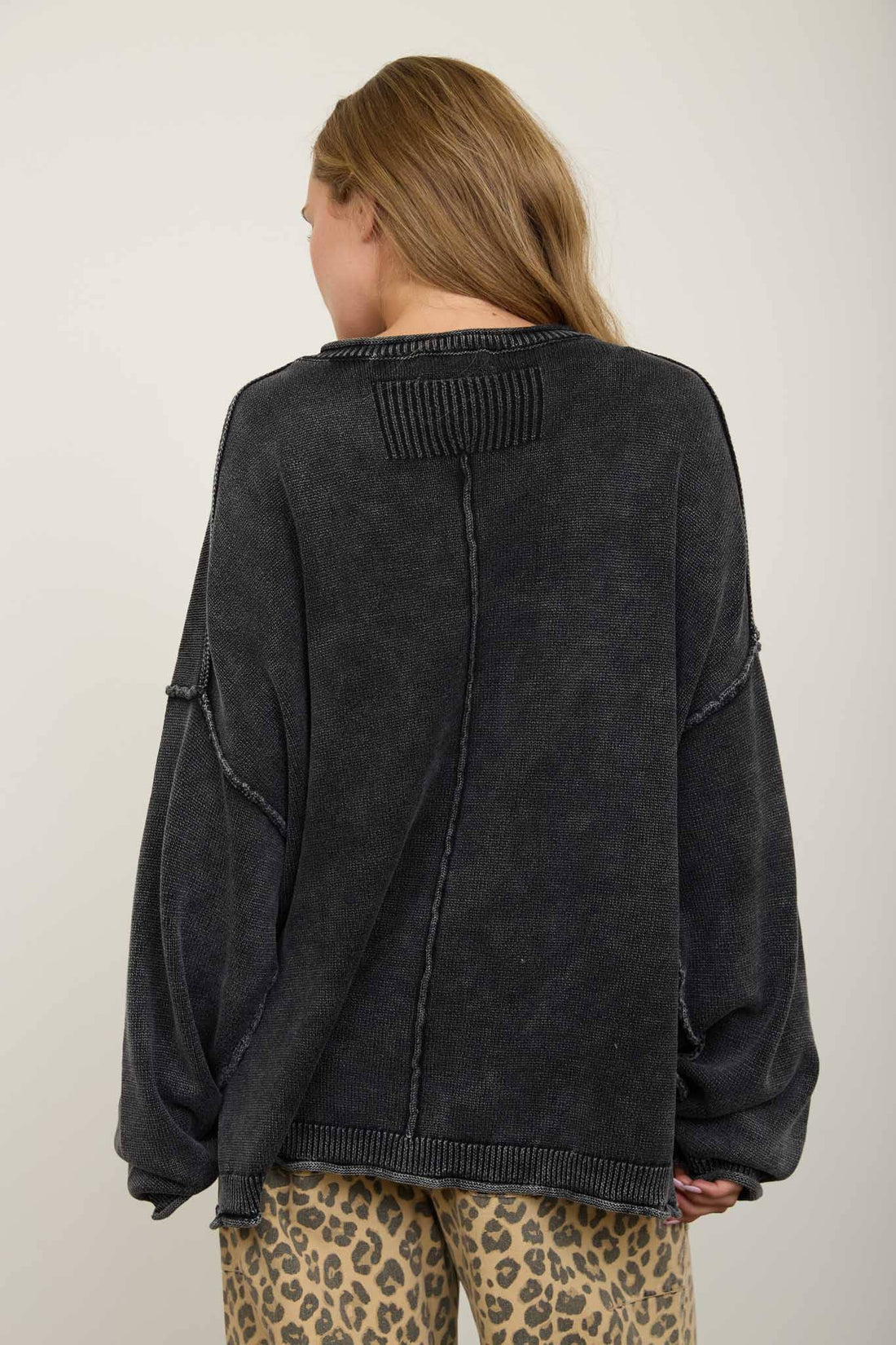 Andi Washed Crew Neck