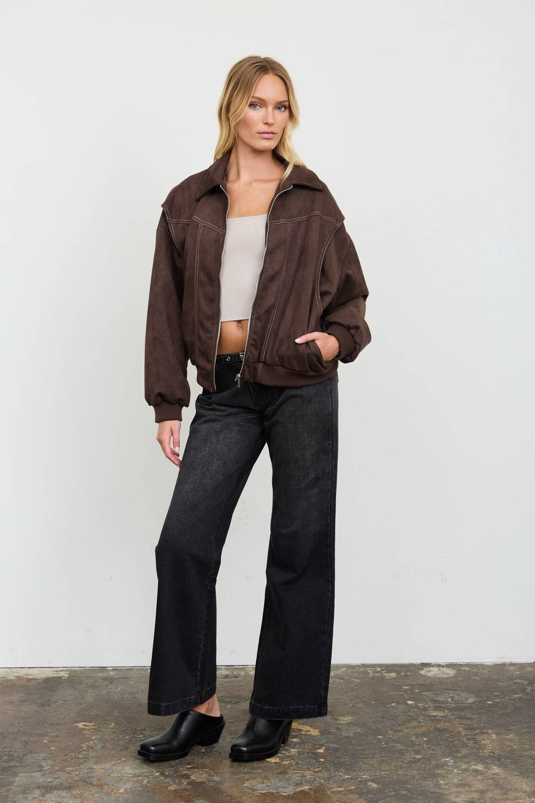 Thea Boxy Bomber Jacket