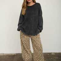 Andi Washed Crew Neck