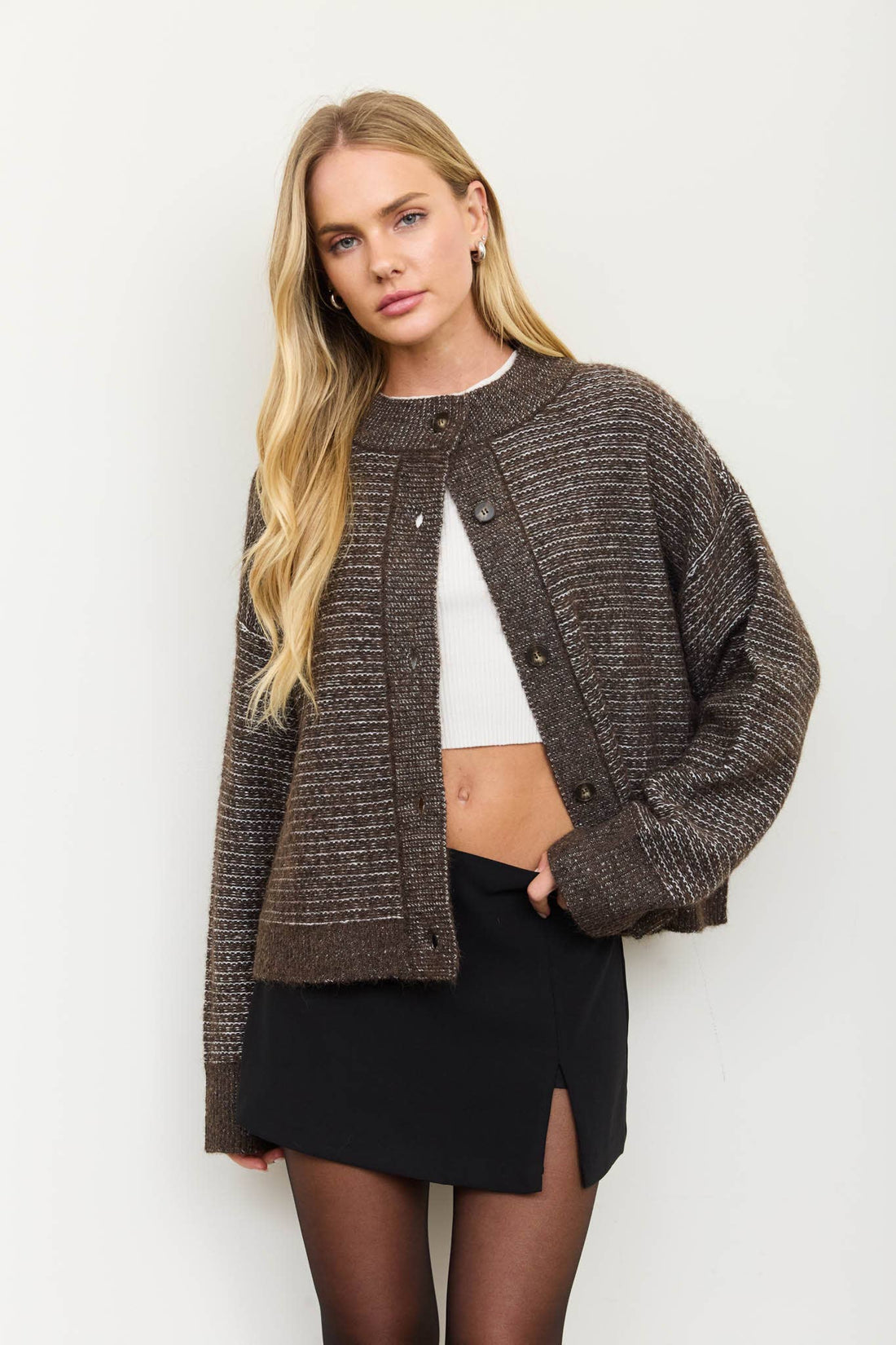 Millie Ribbed Cardigan
