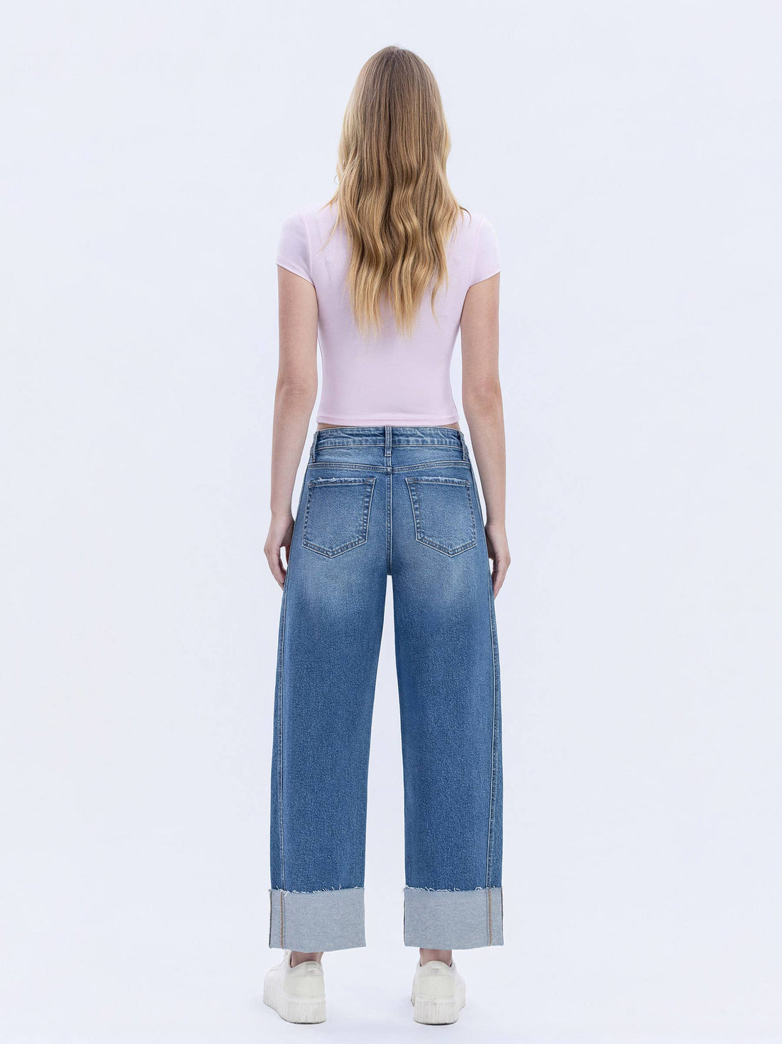 Joni Cuffed Barrel Jeans