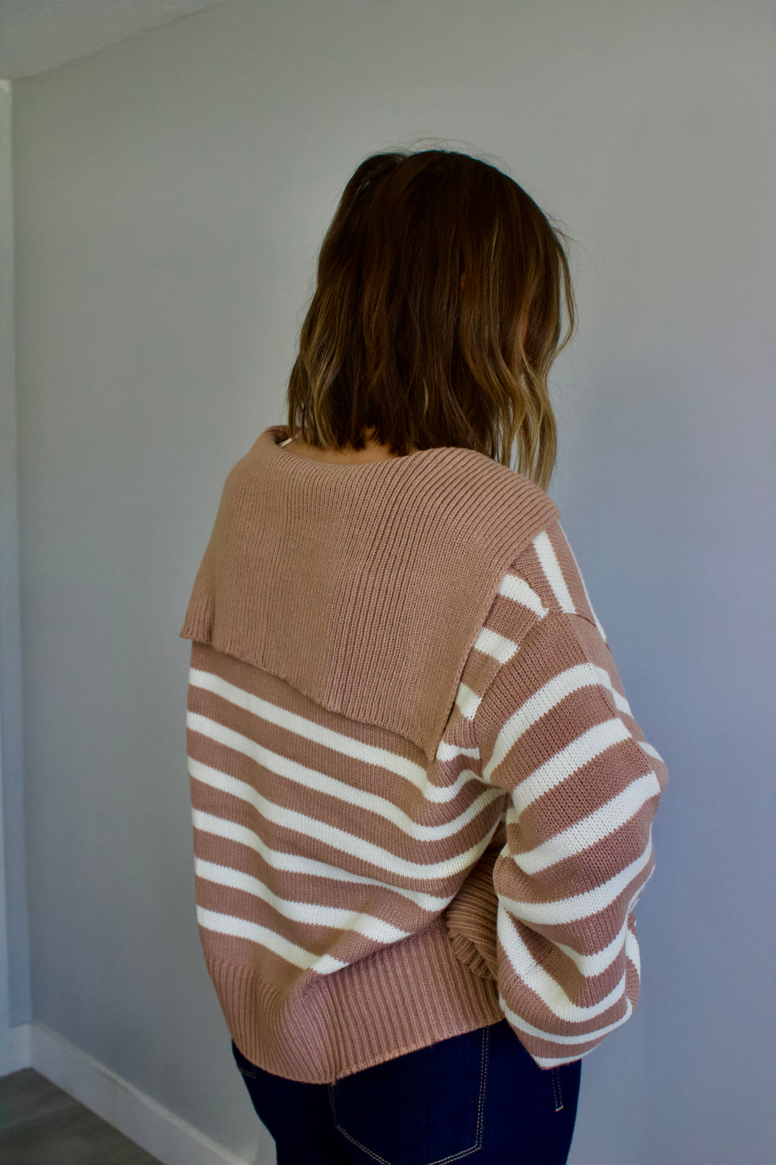 Saylor Striped Sweater