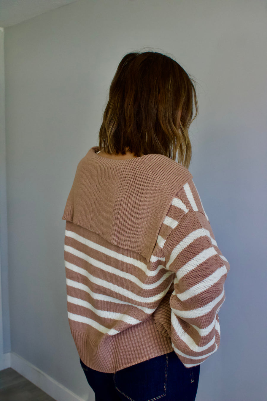 Saylor Striped Sweater