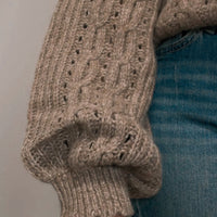 Leni Cable Knit Cardigan