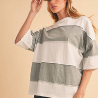 Polly Color Block Tee