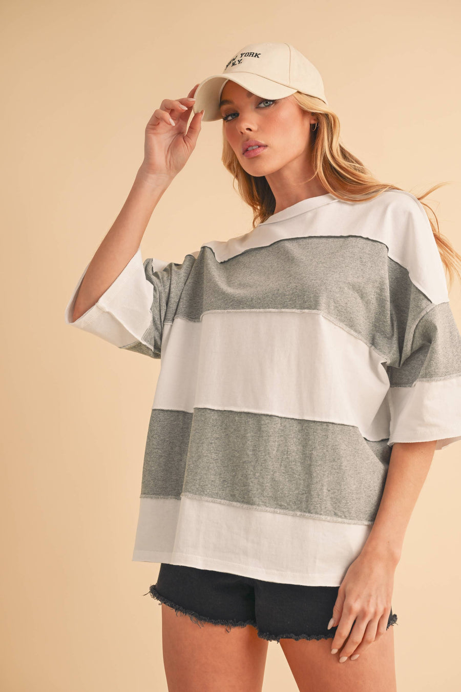 Polly Color Block Tee