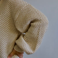 Chase Herringbone Cardigan