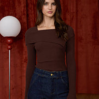 Aurora Fold Over Sweater