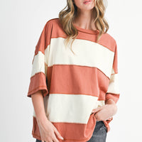 Polly Color Block Tee