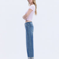 Joni Cuffed Barrel Jeans
