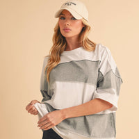 Polly Color Block Tee