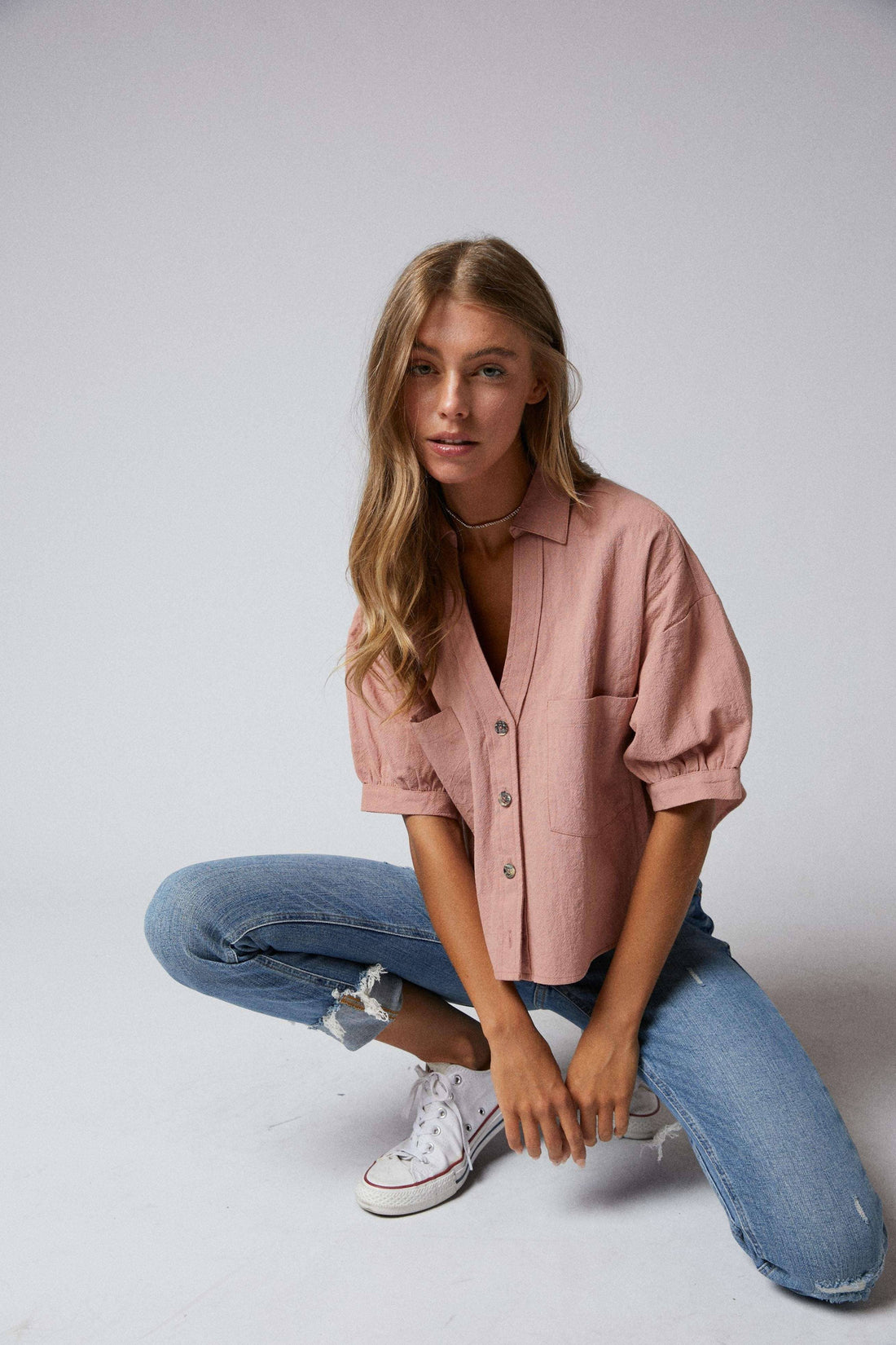 Lainey Button Down