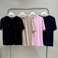 Alix Heart Embroidered Tee