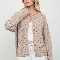 Mable Polka Dot Cardigan