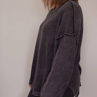 Andi Washed Crew Neck