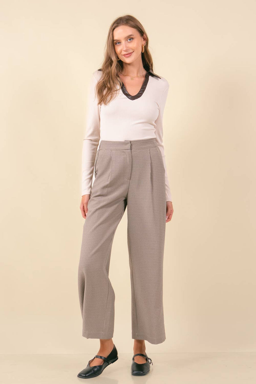 Alicia Pleated Trousers